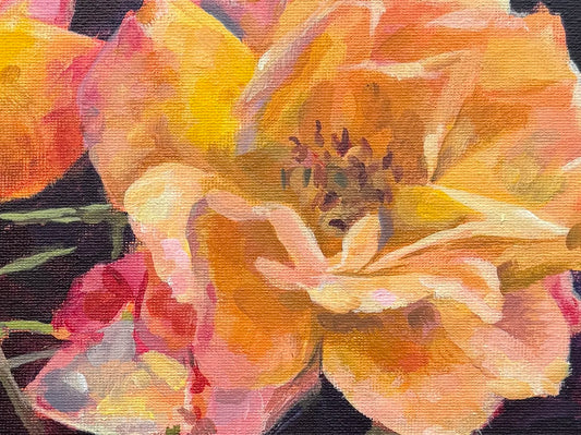 Peach Roses