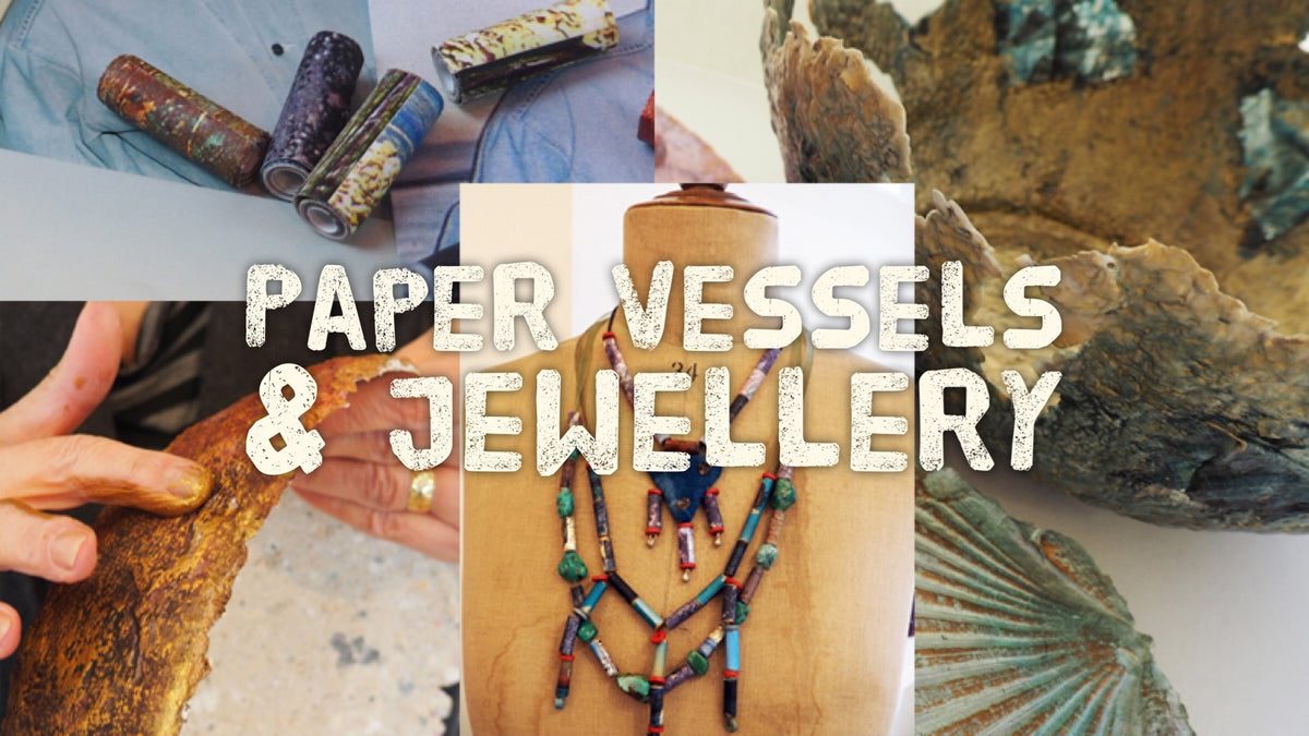 Paper Vessels and Jewellery