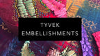 Tyvek Beads and Embellishments