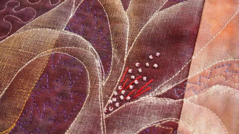 Stencilled Iris