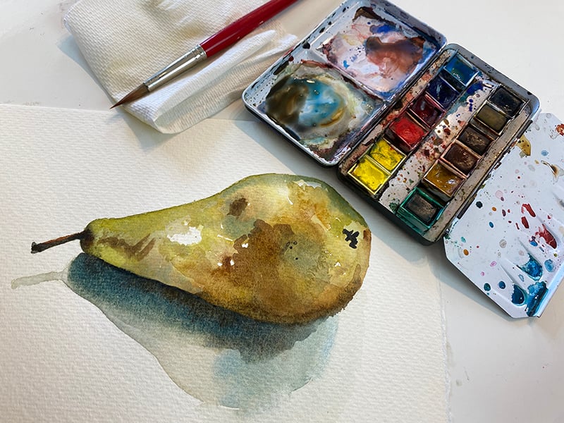Learn to Paint Watercolour Still Life