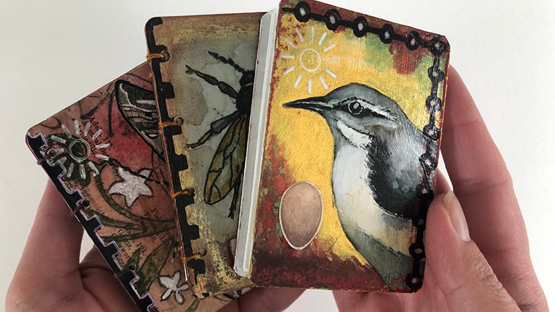 Making  ATC Books