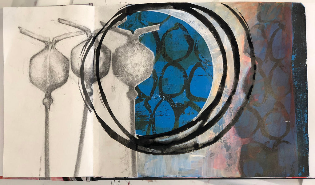 In the Mix: Rubbings and Drawing