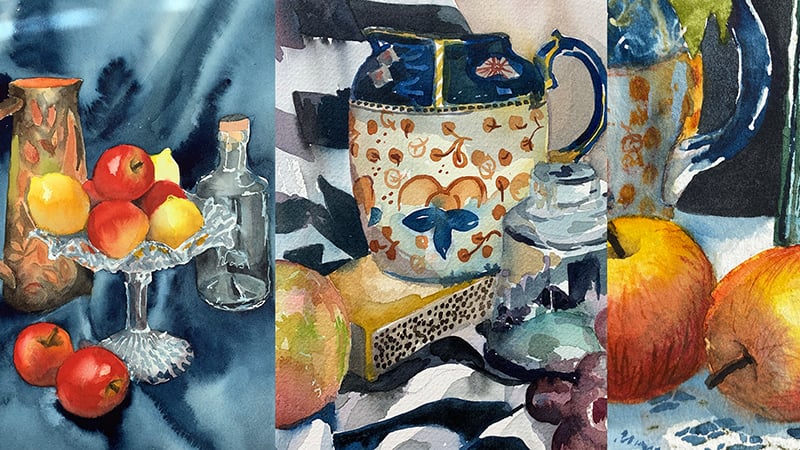 Learn to Paint Watercolour Still Life