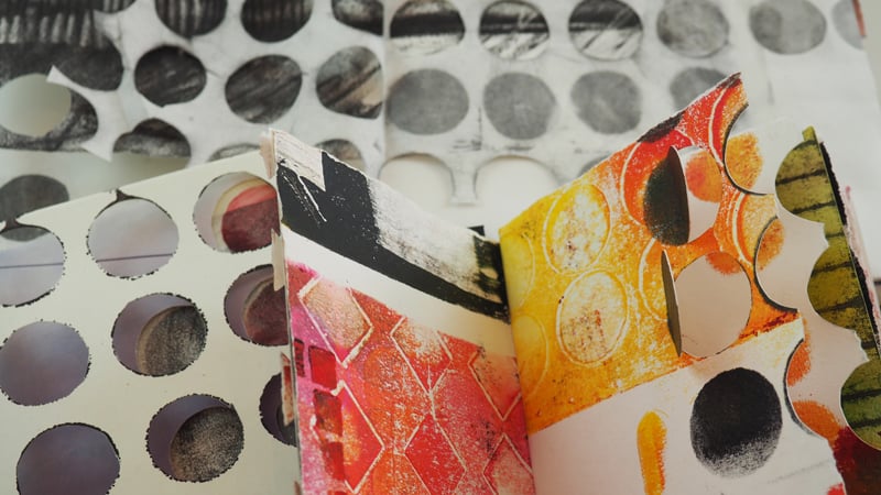 Handprinted Sketchbooks