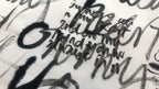 Text on Textiles: Handwriting