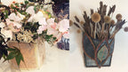 Quilted Vases and Wall Pockets