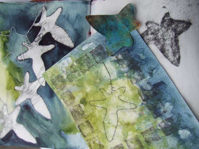 Rubbings: Sketchbook to Applique