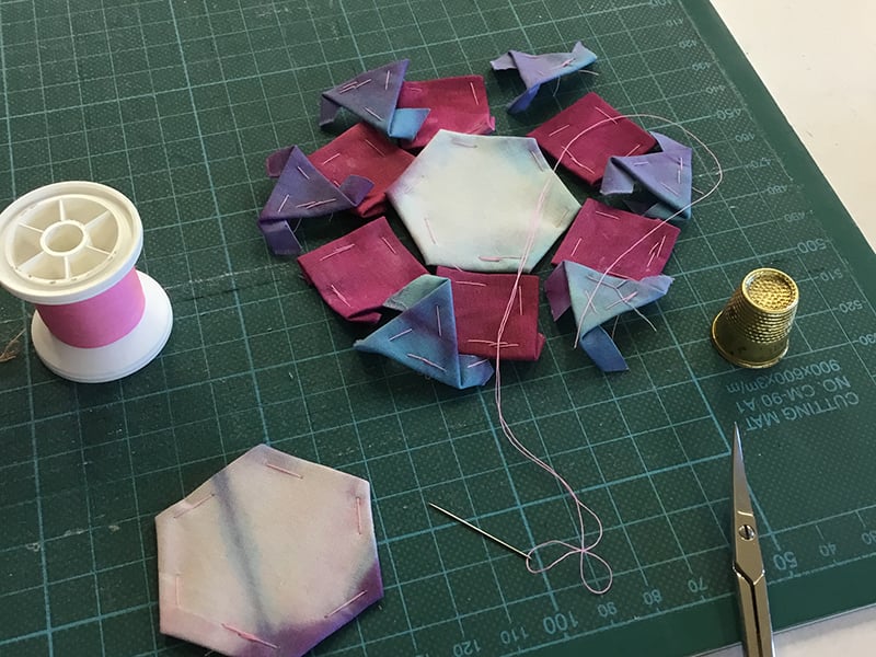 In the Mix: Hydrangea Quilt