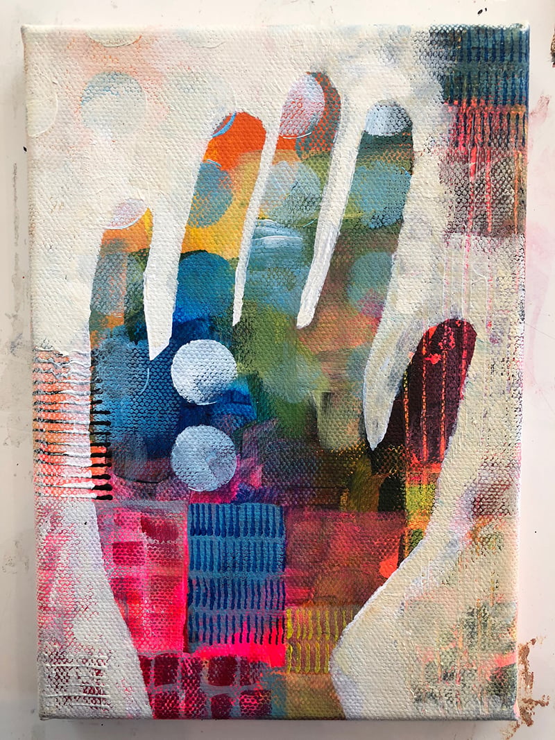 Handpainted Hands