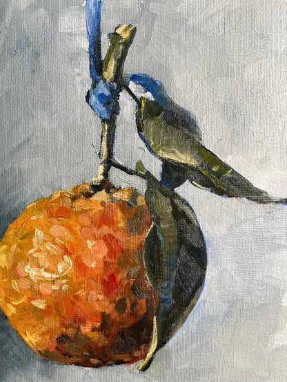 Paint-along: Paint a Tangerine in Oils/Acrylics