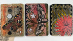 ATCs Rubbing and Collage