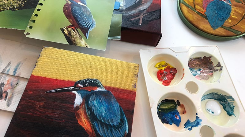 Painting Birds