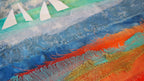 Fabric Collage Seascape