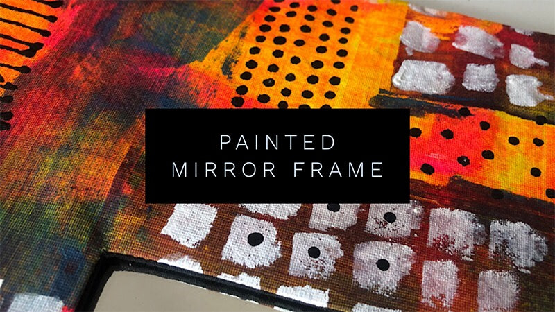 Painted Mirror Frame