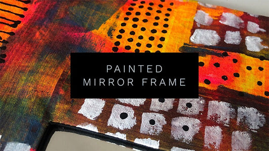 Painted Mirror Frame