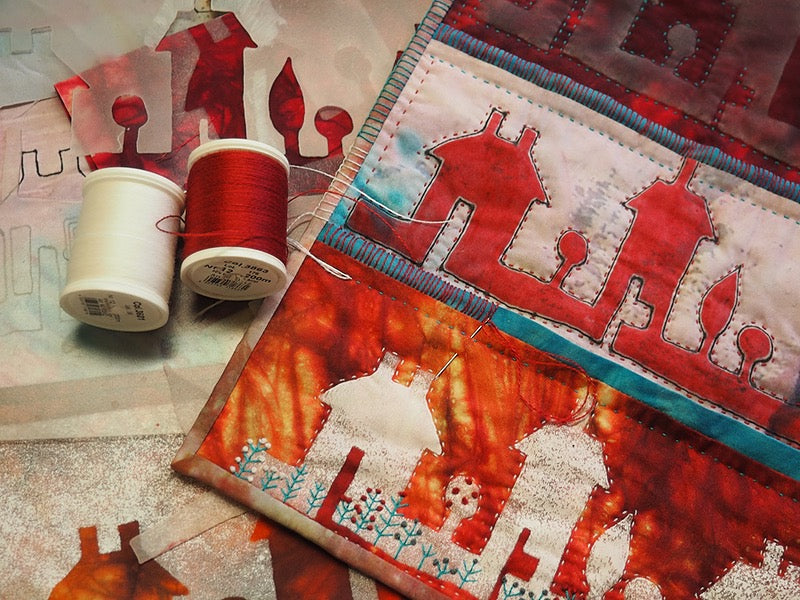 Folk Art Style Quilting
