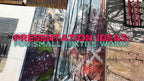 Presentation Ideas for Small Textile Works