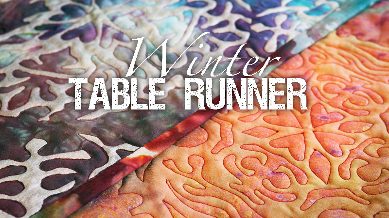 Winter Table Runner