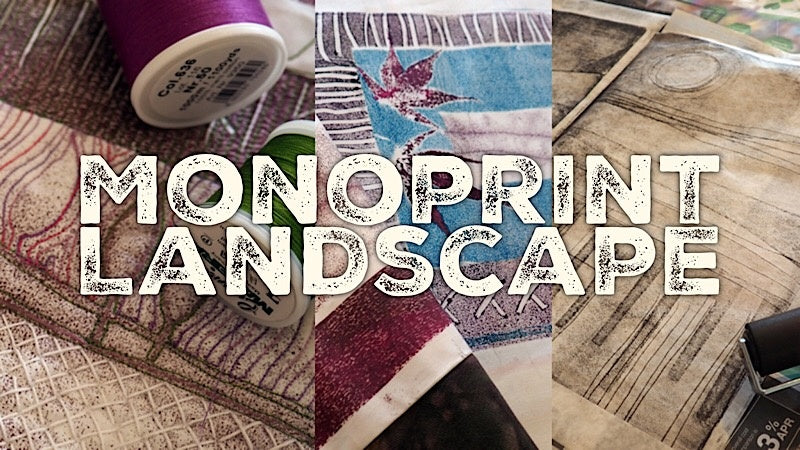 Monoprint Landscape
