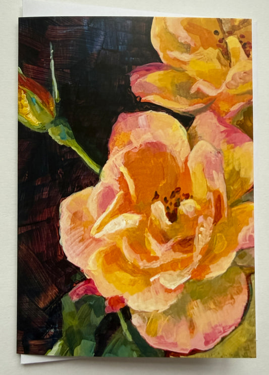 Greeting Card - Summer Roses