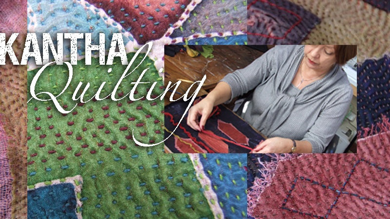 Kantha Quilting