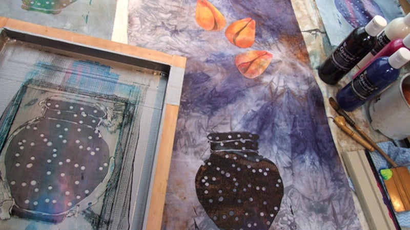 Soy Wax Screenprints