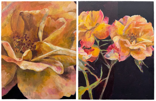 Peach Roses
