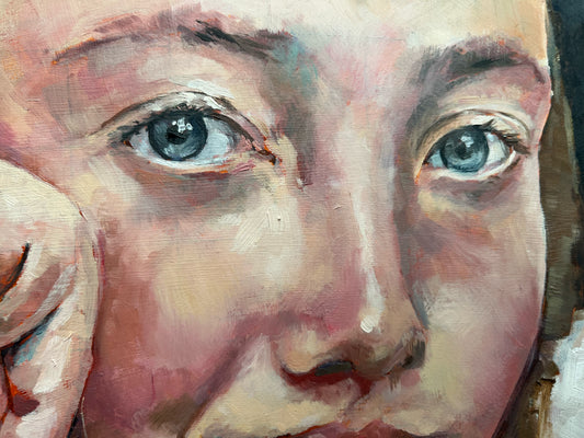 Portrait with a Charm Bracelet
