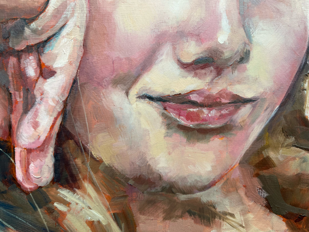 Portrait with a Charm Bracelet