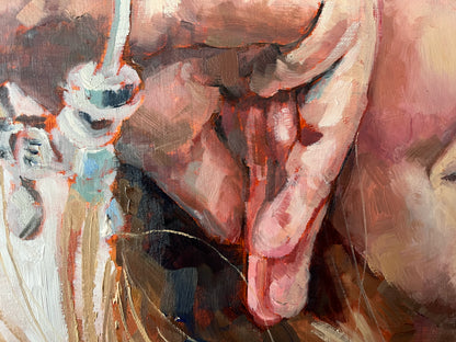 Portrait with a Charm Bracelet
