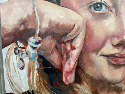 Portrait with a Charm Bracelet