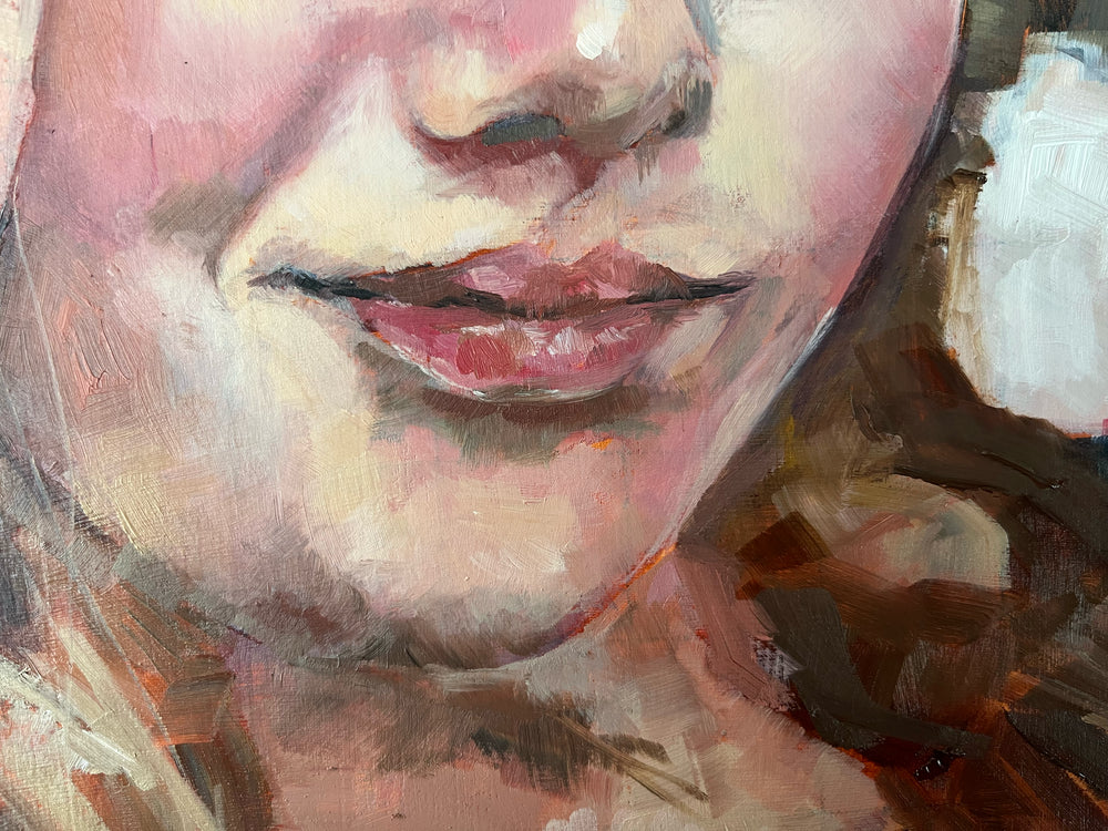 Portrait with a Charm Bracelet