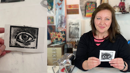 Printmaking Trash to Treasure