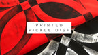 Printed Pickle Dish Quilt