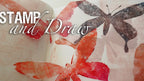 Stamp and Draw on Paper and Fabric