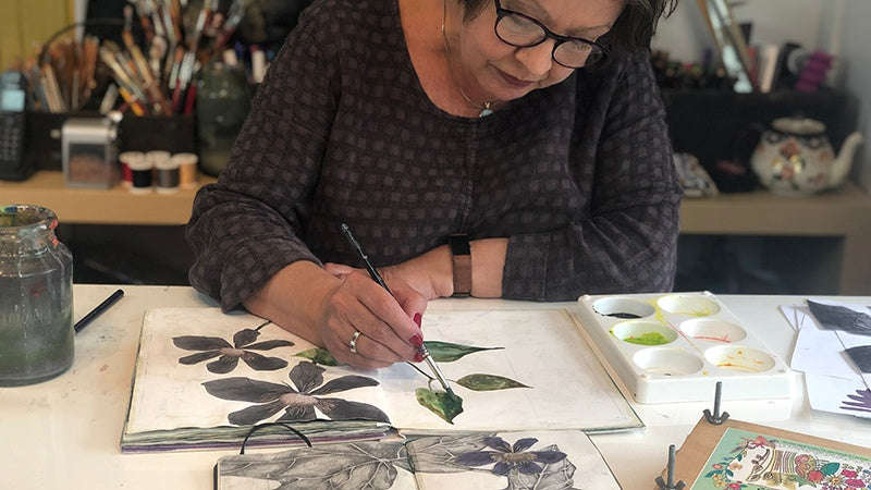 Plants in Altered Books