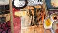 Monoprint and Painting