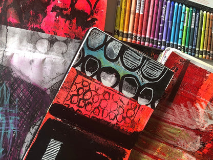 Trying Caran d'Ache Neocolor II