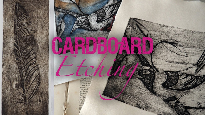 Cardboard Etching