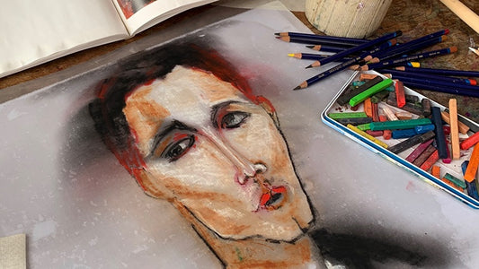 Inktense Portraits