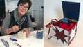 Patchwork Painted Gift Box