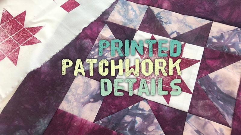 Printed Patchwork Details