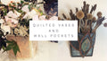 Quilted Vases and Wall Pockets