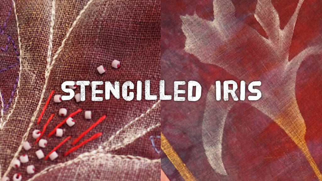 Stencilled Iris