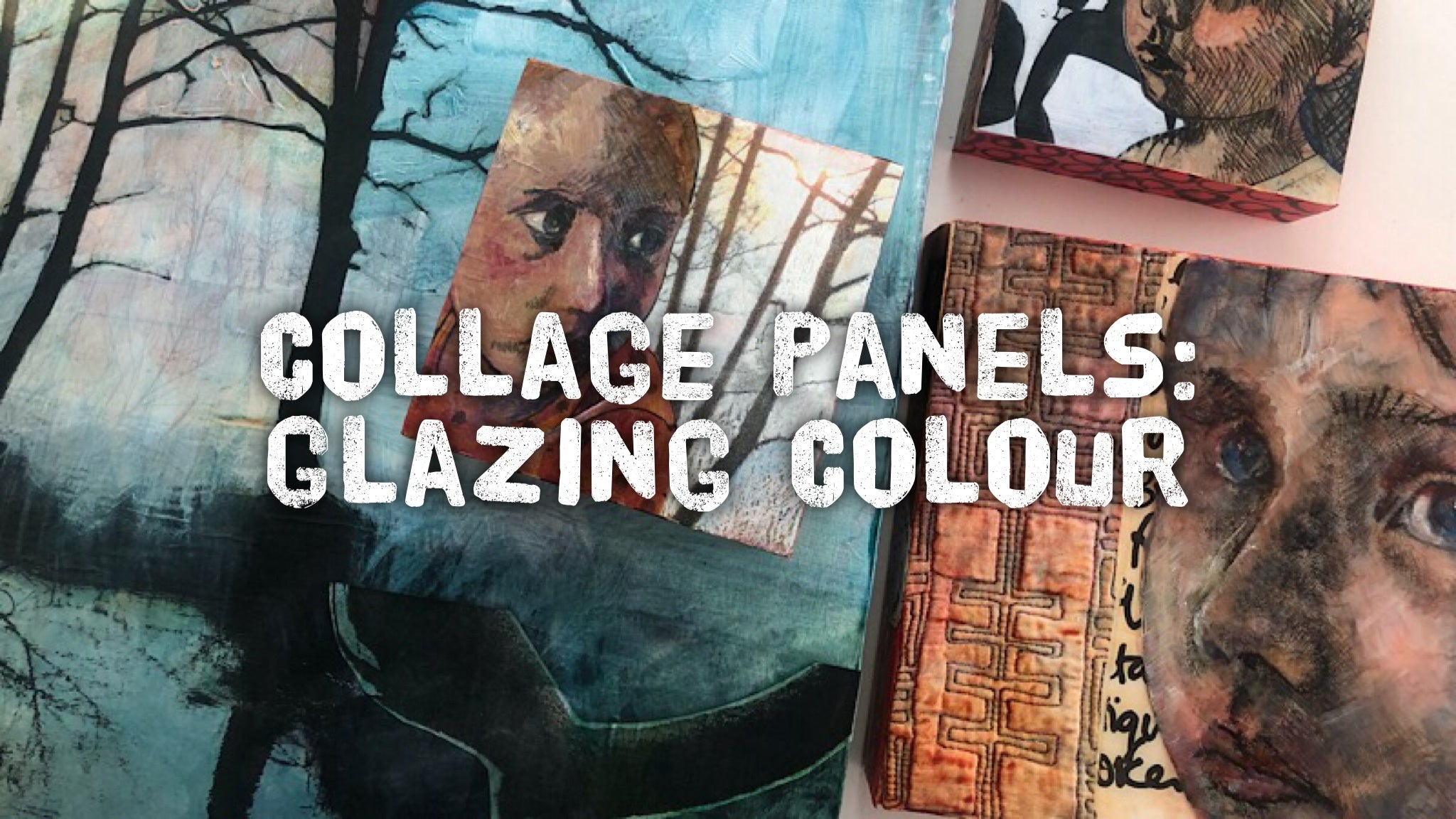 Collage Panels: Glazing Colour