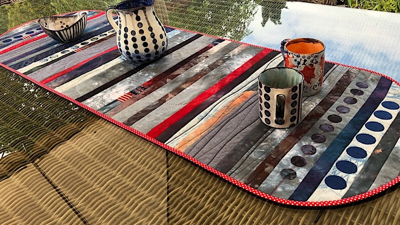 Inspired by Ceramics: Table Runner