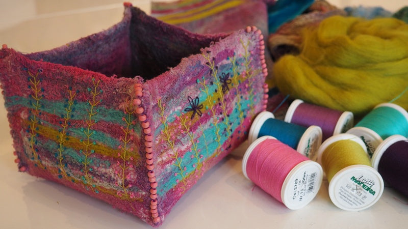 Quick Felted Vessels