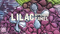 Lilac Applique Panel