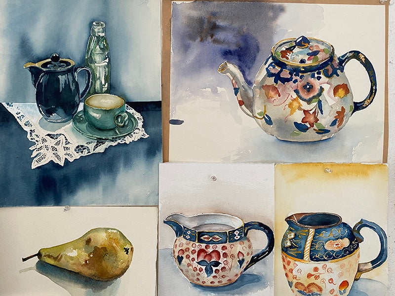 Learn to Paint Watercolour Still Life